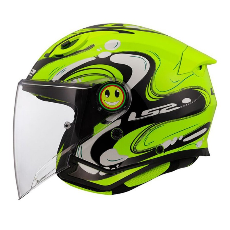 Casco LS2 OF622 Infantil Funny II Glup Amarillo