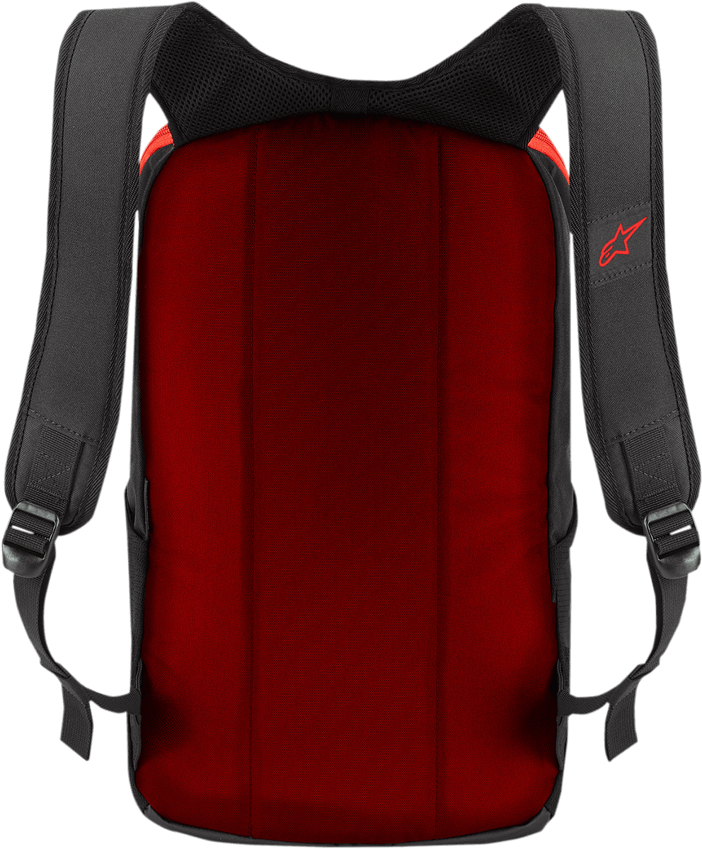 Mochila Alpinestars Defcon V2 Negro Rojo 13.6 litr