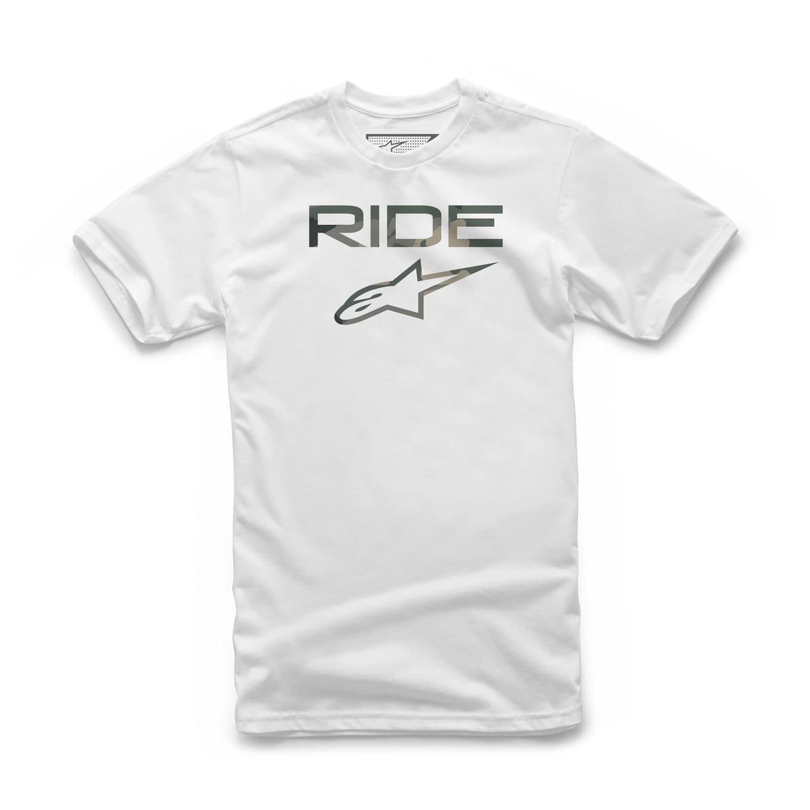 Camiseta Alpinestars Ride 2.0 Camo Blanco (Clonado image_1