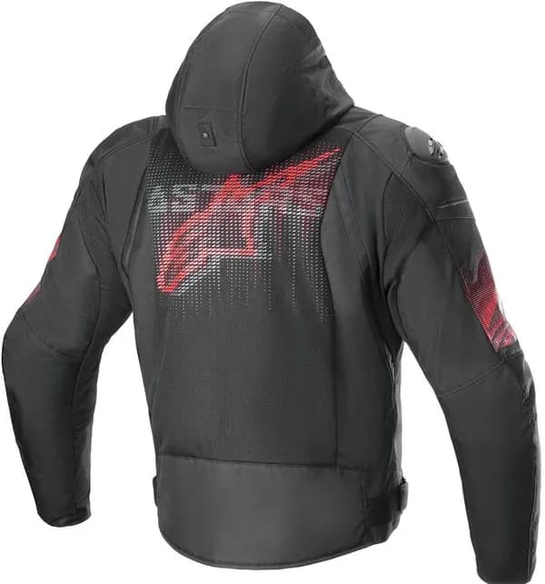 Chaqueta Alpinestars Zaca Air Venom Negro Rojo Chaqueta Alpinestars Zaca Air Venom Negro Rojo