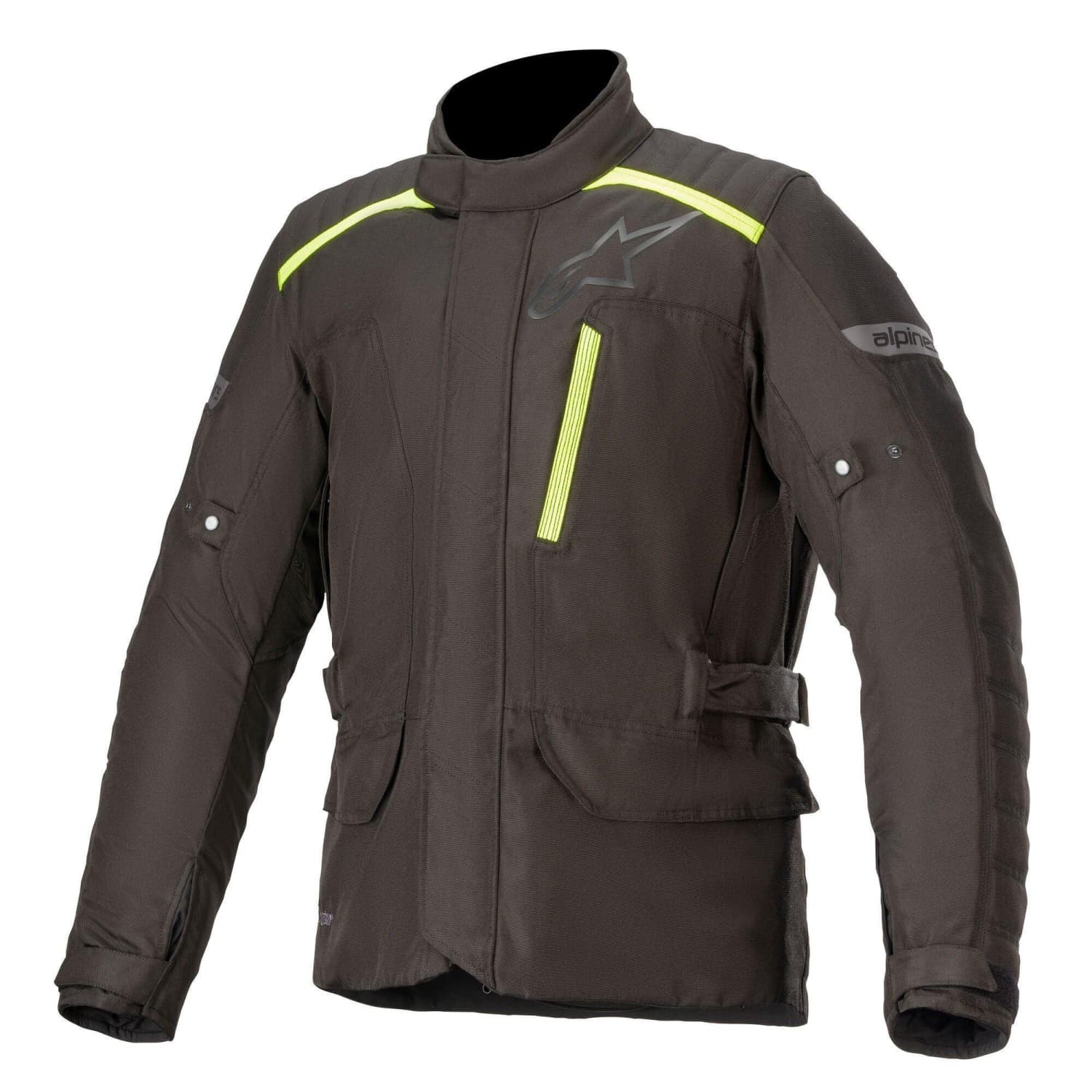 Chaqueta Alpinestars Gravity Drystar Negro Amarillo (Clonado) image_1